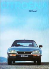 Autoprospekt Citroen CX November 1979
