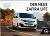 Autoprospekt Opel Zafira Life April 2019