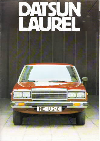 Autoprospekt Datsun Laurel