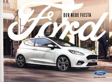 Autoprospekt Ford Fiesta Mai 2017