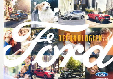 Autoprospekt Ford Technologien August 2016