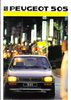 Autoprospekt Peugeot 505 1986