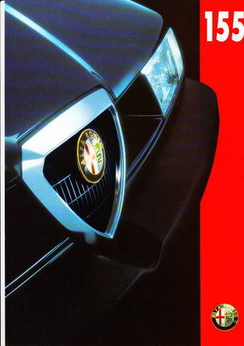 Autoprospekt Alfa Romeo 155 Juni 1995