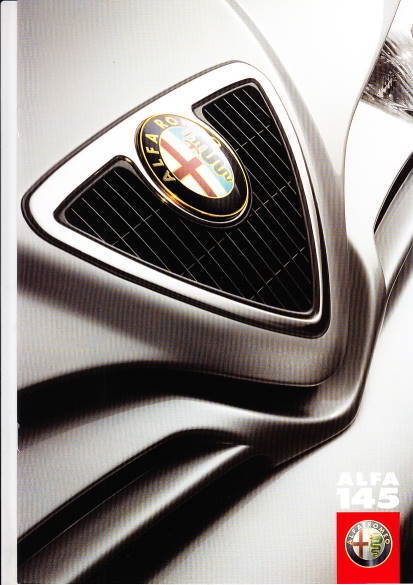 Autoprospekt Alfa Romeo 145 September 1999
