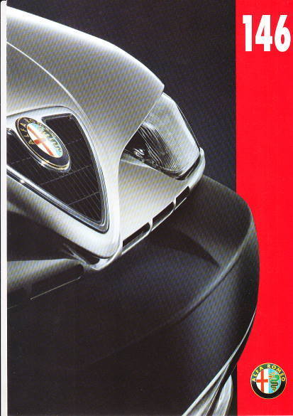 Autoprospekt Alfa Romeo 146 Februar 1995