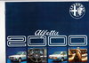 Autoprospekt Alfa Romeo Alfetta 2000