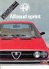 Autoprospekt Alfa Romeo Alfasud Spirnt 1978