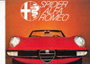 Autoprospekt Alfa Romeo Spider 1977