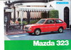 Autoprospekt Mazda 323 Juli 1977