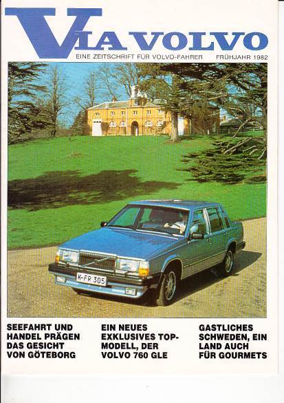 Autozeitschrift Volvo 1982