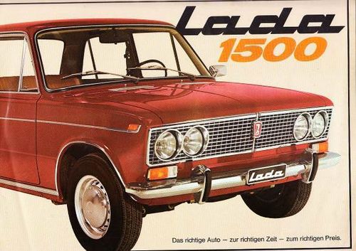 Autoprospekt Lada 1500