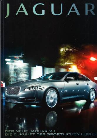 Autoprospekt Jaguar XJ Mai 2008