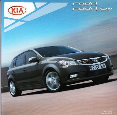Autoprospekt Kia Ceed und SW Februar 2012