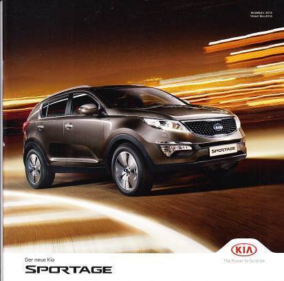 Autoprospekt Kia Sportage Februar 2014