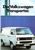 Autoprospekt VW Bus Transporter August 1983