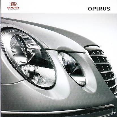 Autoprospekt Kia Opirus Februar 2007