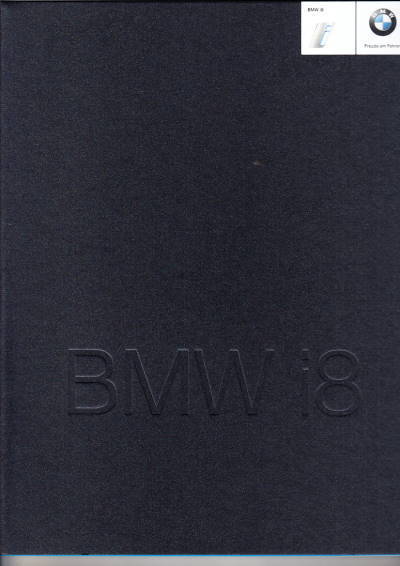 Autoprospekt BMW i8 Ausgabe 2 - 2014