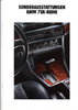 Autoprospekt BMW 7er Sonderausstattungen 2 - 1991
