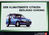 Autoprospekt Citroen Berlingo Chrono