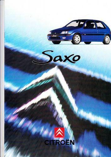 Autoprospekt Citroen Saxo März 1996