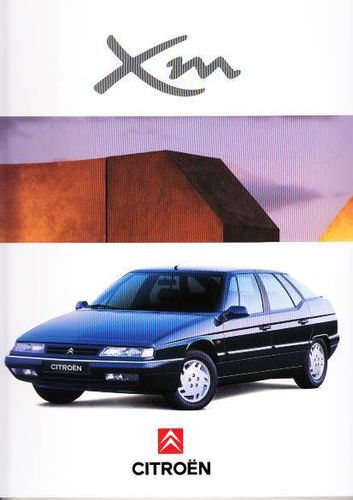 Autoprospekt Citroen XM Juli 1994