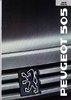 Autoprospekt Peugeot 505 Break Familial 1989