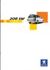 Autoprospekt Peugeot 206 SW April 2002