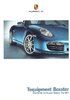 Autoprospekt Porsche Boxster Tequipment Mai 2007