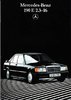 Autoprospekt Mercedes 190 E 2.3-16 Juni 1986