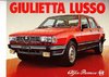 Autoprospekt Alfa Romeo Giulietta Lusso