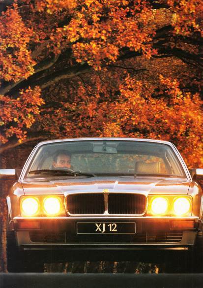 Autoprospekt Jaguar XJ 12 englisch 1993