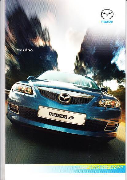 Autoprospekt Mazda 6 Juni 2005