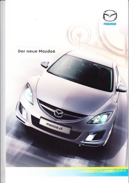 Autoprospekt Mazda 6 Januar 2008