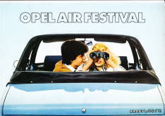 Autoprospekt Opel Kadett C Aero Oktober 1976