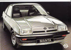 Autoprospekt Opel Manta B März 1978