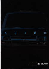 Autoprospekt Chevrolet Astro