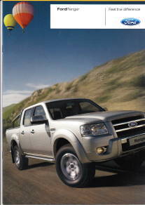 Autoprospekt Ford Ranger August 2006