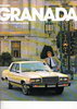 Autoprospekt Ford Granada USA englisch 1981