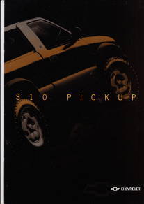 Autoprospekt Chevrolet S 10 Pickup