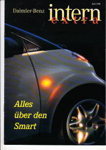 Autozeitschrift Daimler intern extra Juli 1998