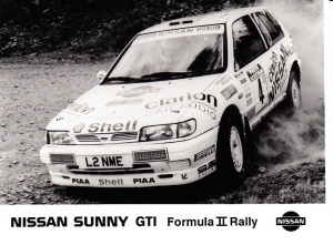 Pressefoto Nissan Sunny GTI Formula Rally  1995