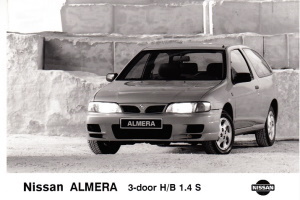 Pressefoto Nissan Almera 1.4 S 1995