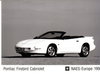 Pressefoto Pontiac Firebird Cabriolet 1995 prf-37