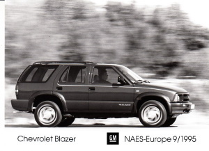 Pressefoto Chevolet Blazer 1995 prf-47