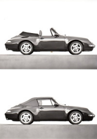 Pressefoto Porsche 911 Carrera Cabriolet 1994 prf-183
