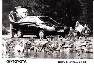 Pressefoto Toyota Carina E Liftback 2.0 GLI 1992 prf-533