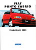 Autoprospekt Fiat Punto Cabrio August 1995