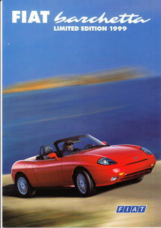 Autoprospekt Fiat Barchetta April 1999
