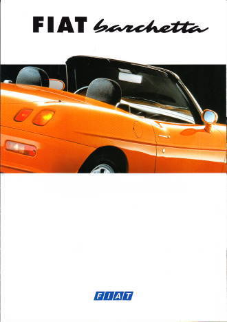 Autoprospekt Fiat Barchetta Juli 1995