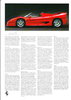 Autoprospekt Ferrari F 50 März 1995